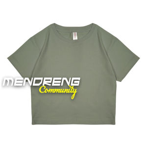 KAOS CROP TOP KAOS CROP TOP WANITA CROP TEE KOAS POLOS WANITA COTTON COMBED 24s