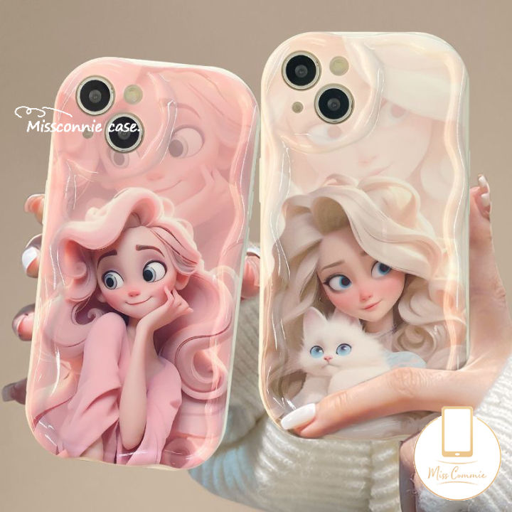MissConnie Disney Pretty Princess Anna Phone Case Compatible for