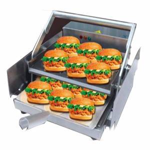 เครื่องย่างขนมปังเบอร์เกอร์ZBJH211 เครื่องอุ่นขนมปัง แฮมเบอร์เกอร์🧣🧣