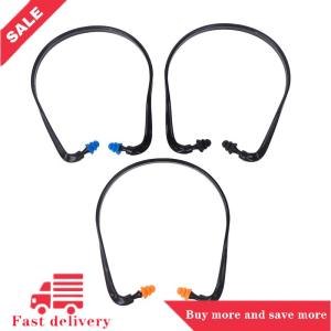 [COD] 1PC Sleeping Working Noise Reduction Ear Plugs Soft Silicone Head-mounted Earplugs Protector Anti-Noise Earmuff