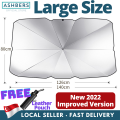 Car Windshield Umbrella Sun shade Windscreen for UV Protection, Foldable Reflective Umbrella for Temperature Reduction, Window Sun Shield Visor Shade Ultraviolet Rays. 