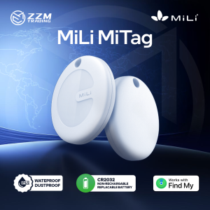 MiLi MITag Item Finder Luggage Key Pet Bag Tracker Portable Bluetooth Tracker With Leather Key Ring ZZM TRADING