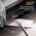 Konco Magic Quickly Cleaning Mops with Bucket Floors Squeeze Flat Mop Home Kitchen Floor Cleaner House Cleaning Tools. 