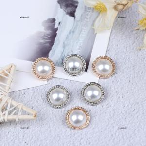 xiamei กระดุมก้านโลหะมุก10ชิ้นสำหรับเย็บสมุดภาพงานประดิษฐ์ทำมือ