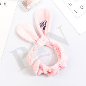 Korean style with rabbit ears knotted hair band womens face wash makeup headband Party Gift