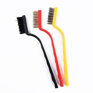 Wire Clean Brush Set with Handle Home KitchenRustproof Gas Stove Smoke Plastic Cleaning Tools