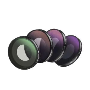 TELESIN S5-FLT-42 4pcs CPL + ND 8 16 32 Filter Cover Protector for Insta360 Go Ultra Action Camera