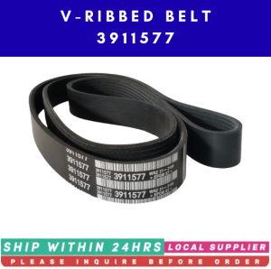 DRIVE BELT 3911577 V-RIBBED BELT 8PK1650 [LOCAL STOCK. READY TO SHIP WITHIN 24HRS.] FOR CUMMINS 4BT 6BT QSB ISC QSC ISB COMPATIBLE: 3289056 3906407