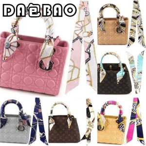 Dabaobao Lady Ribbon Bag Small Beg aksesori Tangan Scarf Women Perempuan Headband Neck Bow Hair Tie Band Ikat Rambut Wanita Bag Accessories