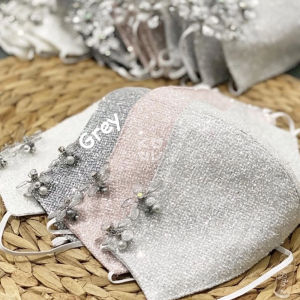 Koyu Hijab Masker Luxury Flowie Best Seller