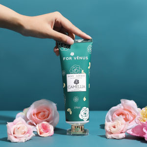 [BPOM] 270ML Body Lotion Rose With Rugosa Flower Oil Vitamin E & Niacinamide Mencerahkan Kulit