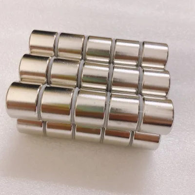 Nam châm đất hiếm tròn 25x20 lỗ 6mm dùng hít bi sắt