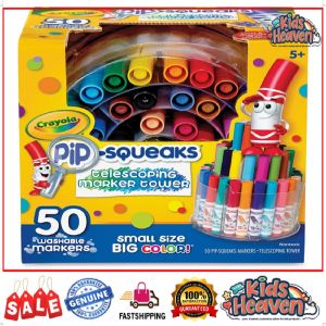 Crayola Pip Squeaks Washable Markers 16 counts / 50 counts (100.0% Original)