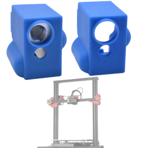 3D Printer Parts Volcano Nozzle Silicone Sleeve Heating Block Sock For Sidewinder X1 Hot End Extruder 5 Pieces