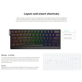 WOOTING 60HE+60% Game Quick Trigger Keyboard Wired Magnetic Switch Game Keyboard. 
