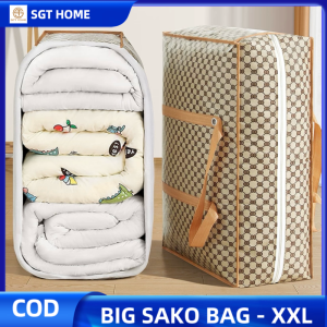 Makapal Sako Bag Double Zipper Full Stitches from handle to below Heavy Duty Super Travel Bag Duffel bags