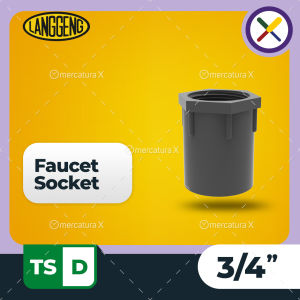 Langgeng Faucet Socket TS-D 3/4" - Fitting PVC