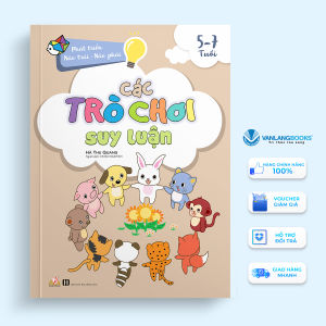 Sách - Các Trò Chơi Suy Luận (5 -7 Tuổi)-Vanlangbooks