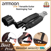 3 in 1 Versatile Guitar Winder String Cutter Pin Puller for Musical Instrument Accessories