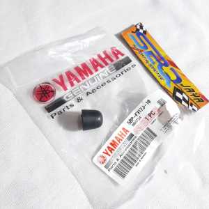 KARET UJUNG TIANG BRAKET LAMPU DEPAN OVAL RX KING/RXK/RXKING/SCORPIO ORIGINAL YAMAHA 5BP-F317J-10