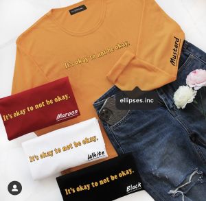 ELLIPSES.INC Tumblr Tee / T-Shirt / Kaos Wanita Lengan Panjang Its Okay