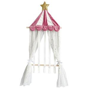CRNGW Large Capacity Hair Accessories Organizer Star Decoration Wall Mounted Hanging Headband Holder High-quality Space-Saving Hair Clips Storage Girls Bedroom