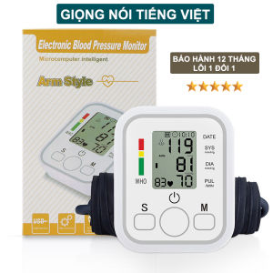 [CHÍNH HÃNG] Máy Đo Huyết Áp Điện Tử WHO HEM-8712 Có Giọng Nói Tiếng Việt Thiết Kế Thông Minh Kiểm Tra Sức Khỏe Tại Nhà