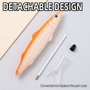 Creative Fish Ballpoint Pen 0.5mm Black Pen Smooth Writing Roller Ball Pens Student School Supplie