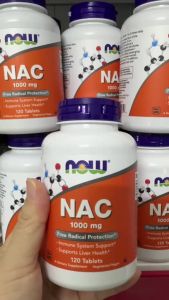 Viên Uống Hỗ Trợ Giải Độc Gan Mát Gan NOW NAC 1000mg Hỗ Trợ Chống Oxy Hóa Tăng Cường Glutathione - Hỗ trợ sức khỏe gan. - Hỗ trợ chức năng miễn dịch khỏe mạnh. - Hỗ trợ bảo vệ tế bào khỏi stress oxy hóa. - Hỗ trợ sức khỏe hệ thần kinh và não bộ.