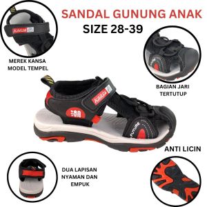 Sepatu Sandal Gunung Anak Perempuan / Sepatu Hiking anak perempuan Anti Licin
