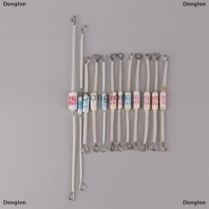 [COD] Donglon 10ชิ้นหม้อหุงข้าว RF ฟิวส์ความร้อนเซรามิกตัด10A 20A 90C 125C 185C 230C