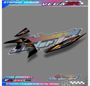 STRIPING VARIASI MOTOR YAMAHA VEGA ZR / STICKER LIST YAMAHA VEGA ZR