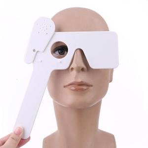 อุปกรณ์ตรวจตา14รูสำหรับการตรวจตาสวมใส่ได้กับจักษุแพทย์อุปกรณ์เสริมสายตาใช้งานง่ายสีดำ/ขาว