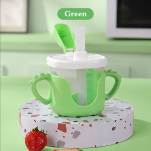 Mumystation 300ml training cup botol minum balita gelas sedotan anak bayi bpa free