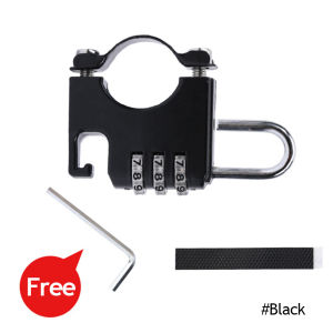 Janedream Xe Máy 3 mã digit khóa kết hợp Chống Trộm Xe Tay Ga khóa mũ bảo hiểm Cho Tay lái Mũ Bảo Hiểm khóa kết hợp phụ kiện đi xe