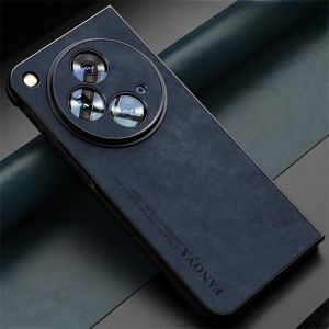 Ốp da sang trọng cho OPPO Find N3 Tìm N 3 Findn3 5G 2023 vỏ điện thoại thời trang da thuộc da cừu chống sốc Bumper phong cách vỏ kết cấu Ốp lưng