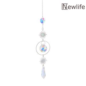 【HOT】Crystal Windchimes Windchimes Ornament Garden Decoration Windchimes Hanging Decor Memorial Windchimes for Festival Decor