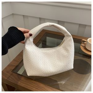 SLC Womens Slouchy Vintage Frosted Suede N-ew Fall/winter Shoulder Underarm Bag Simple Tote Bag Large Capacity Commuter Bag