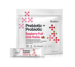 [In-stock inventory]Shaklee Prebiotic + Probiotic Raspberry Fruit Drink Premix 30 Sticks 嘉康利 exp 2027
