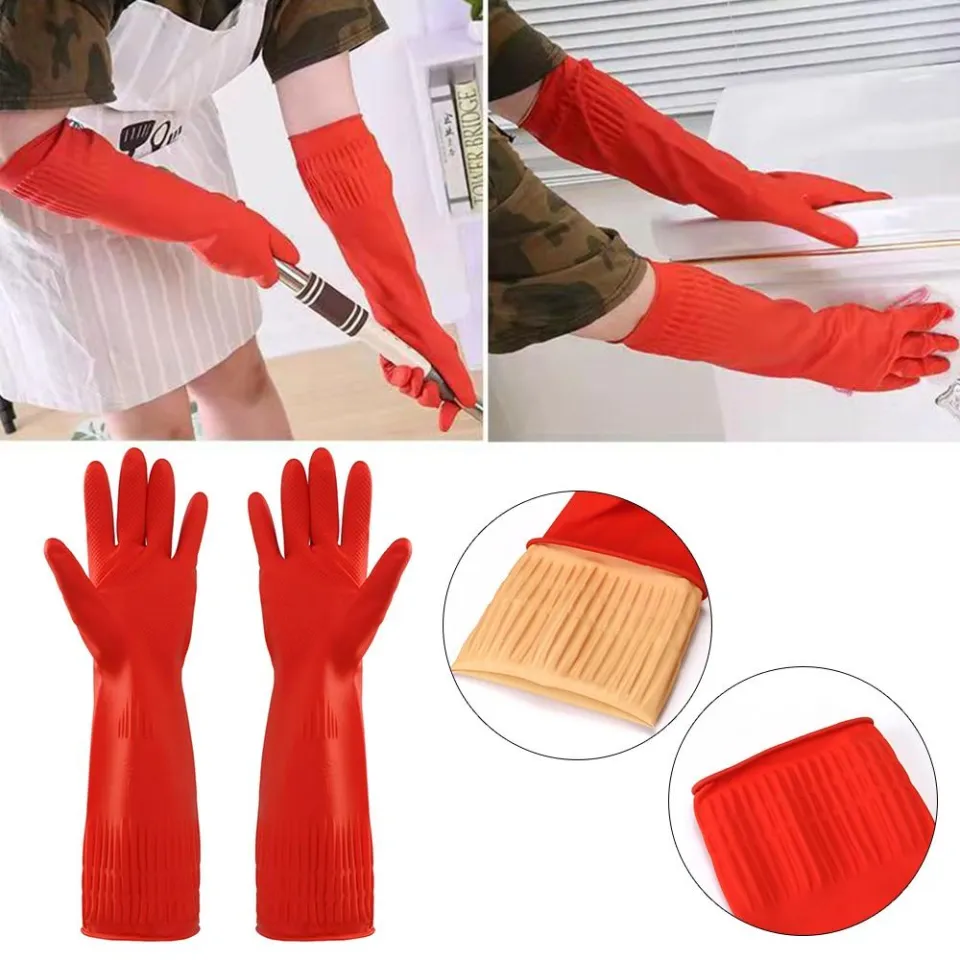 Chemical Resistant Waterproof Car Washing Gloves Wells Lamont