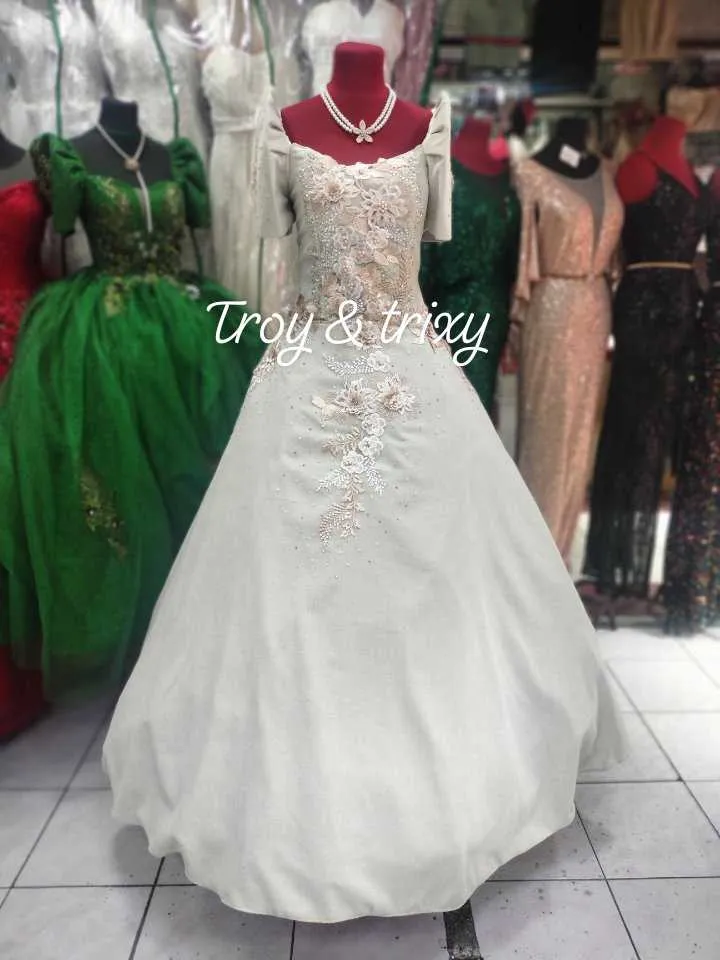 Filipiniana wedding gown on sale divisoria