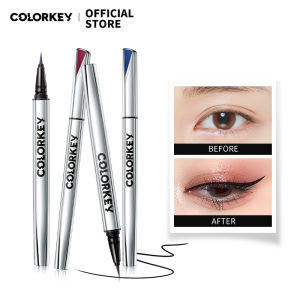 Colorkey Eyeliner Lâu Trôi Không Thấm Nước Chống Nở 6 Màu Mỹ Phẩm Trang Điểm