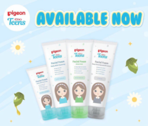 PIGEON TEENS Facial Foam Acne Care | All Skin Type | Deep Cleansing & Oil Control | Daily Mild Cleansing 40ML 100ML