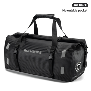 【SG Delivery】ROCKBROS Motorcycle 20-60L Waterproof Saddle Bag Backpack Motorcycle Bag Satchel Handbag Motorcyclist Travel Equipment