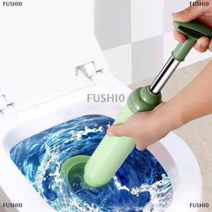 [COD] FUSHI0 Toilet Plunger Tools Snake Drain Clog Remover Powerful Air Toilet Plunger Tools Sink Plunger Drain Clog Remover Tool