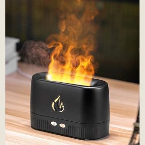 [Xả Hàng 25-29/12] Máy xông tinh dầu Bếp Lửa máy khuếch tán tinh dầu cấp ẩm cho phòng điều hòa Flame Aroma LA0630 200ml