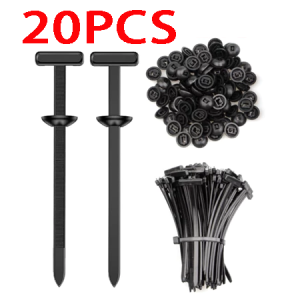100PCS Universal Nylon Cable Tie Buckle Multipurpose Plastic Cable Ties Tool Heavy Duty Self Locking Zip Ties for Car Daily Repair