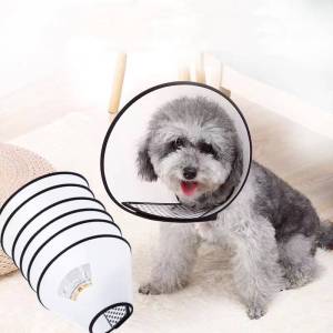 Pet Medical Collar Protective Cone Collar for Pet Dogs Cats Wound Healing Protection Cover