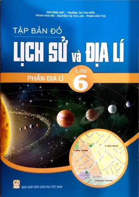 Sách - Tập bản đồ Lịch sử và Địa lí lớp 6 - Phần Địa lí