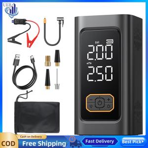 [Ueb Wholesale Center]Portable Air Compressor with Jump Starter Electric Air Pump 150PSI Car Battery Jump Starter for Cars SUVs & Trucks